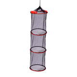 Maxbell Float Fish Basket Kayak Accessories Foldable for Leaches Minnows Live Caught Triple Layer