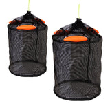 Maxbell Float Fishing Basket Cage Portable Part Foldable Cage for Kayaking Boat Lake Small