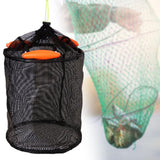 Maxbell Float Fishing Basket Cage Portable Part Foldable Cage for Kayaking Boat Lake Small