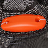 Maxbell Float Fishing Basket Cage Portable Part Foldable Cage for Kayaking Boat Lake Large