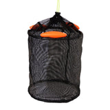 Maxbell Float Fishing Basket Cage Portable Part Foldable Cage for Kayaking Boat Lake Large