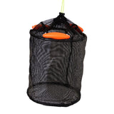 Maxbell Float Fishing Basket Cage Portable Part Foldable Cage for Kayaking Boat Lake Large