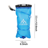 Maxbell Water Bladder Wear Resistant Reservoir Container for Biking Climbing Camping Blue 32cmx16cm 1.5L