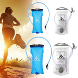 Maxbell Water Bladder Wear Resistant Reservoir Container for Biking Climbing Camping Blue 32cmx16cm 1.5L