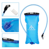 Maxbell Water Bladder Wear Resistant Reservoir Container for Biking Climbing Camping Blue 34cmx17.5cm 2L