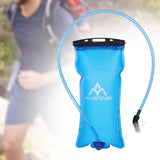 Maxbell Water Bladder Wear Resistant Reservoir Container for Biking Climbing Camping Blue 34cmx17.5cm 2L