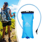 Maxbell Water Bladder Wear Resistant Reservoir Container for Biking Climbing Camping Blue 34cmx17.5cm 2L