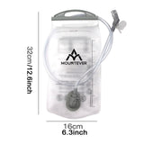 Maxbell Water Bladder Wear Resistant Reservoir Container for Biking Climbing Camping White 32cmx16cm 1.5L