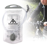 Maxbell Water Bladder Wear Resistant Reservoir Container for Biking Climbing Camping White 34cmx17.5cm 2L