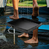 Maxbell Camping Shower Base Floor Portable Travel Garden RV Trip Foldable Shower Pan