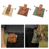 Maxbell Foraging Bag Folding Hunting Pouch for Camping Outside Activities Vegetables Khaki