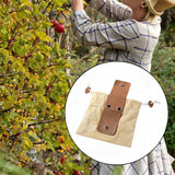 Maxbell Foraging Bag Folding Hunting Pouch for Camping Outside Activities Vegetables Khaki