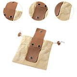 Maxbell Foraging Bag Folding Hunting Pouch for Camping Outside Activities Vegetables Khaki