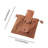 Maxbell Foraging Bag Folding Hunting Pouch for Camping Outside Activities Vegetables Brown