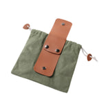Maxbell Foraging Bag Folding Hunting Pouch for Camping Outside Activities Vegetables Green