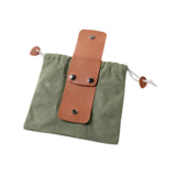 Maxbell Foraging Bag Folding Hunting Pouch for Camping Outside Activities Vegetables Green
