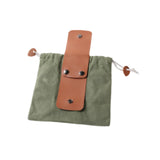 Maxbell Foraging Bag Folding Hunting Pouch for Camping Outside Activities Vegetables Green