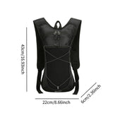 Maxbell Hiking Backpack Ergonomic Multipurpose Travel Bag for Biking Outdoor Touring Black