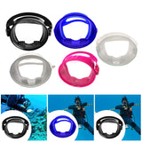 Maxbell Scuba Goggles No Fogging Waterproof Wide Angle for Adults Portable Diving Mask black