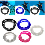 Maxbell Scuba Goggles No Fogging Waterproof Wide Angle for Adults Portable Diving Mask black
