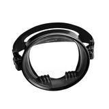 Maxbell Scuba Goggles No Fogging Waterproof Wide Angle for Adults Portable Diving Mask black
