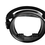 Maxbell Scuba Goggles No Fogging Waterproof Wide Angle for Adults Portable Diving Mask black