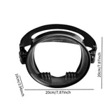 Maxbell Scuba Goggles No Fogging Waterproof Wide Angle for Adults Portable Diving Mask black