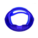 Maxbell Scuba Goggles No Fogging Waterproof Wide Angle for Adults Portable Diving Mask blue