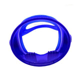 Maxbell Scuba Goggles No Fogging Waterproof Wide Angle for Adults Portable Diving Mask blue