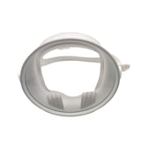 Maxbell Scuba Goggles No Fogging Waterproof Wide Angle for Adults Portable Diving Mask white