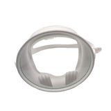 Maxbell Scuba Goggles No Fogging Waterproof Wide Angle for Adults Portable Diving Mask white