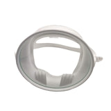 Maxbell Scuba Goggles No Fogging Waterproof Wide Angle for Adults Portable Diving Mask white