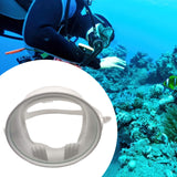 Maxbell Scuba Goggles No Fogging Waterproof Wide Angle for Adults Portable Diving Mask white