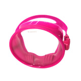 Maxbell Scuba Goggles No Fogging Waterproof Wide Angle for Adults Portable Diving Mask red
