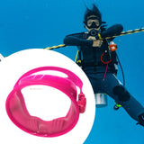 Maxbell Scuba Goggles No Fogging Waterproof Wide Angle for Adults Portable Diving Mask red
