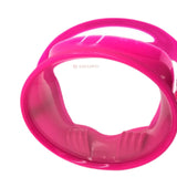 Maxbell Scuba Goggles No Fogging Waterproof Wide Angle for Adults Portable Diving Mask red