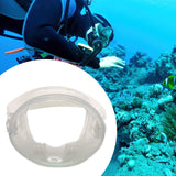 Maxbell Scuba Goggles No Fogging Waterproof Wide Angle for Adults Portable Diving Mask transparent