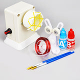Maxbell Fishing Rod Building Winding Tool Portable Rod Wrapping Equipment Epoxy Rack 30g Transparent