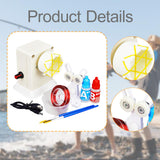 Maxbell Fishing Rod Building Winding Tool Portable Rod Wrapping Equipment Epoxy Rack 30g Transparent
