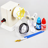 Maxbell Fishing Rod Building Winding Tool Portable Rod Wrapping Equipment Epoxy Rack 30g black