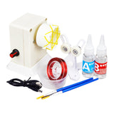 Maxbell Fishing Rod Building Winding Tool Portable Rod Wrapping Equipment Epoxy Rack 60g Transparent