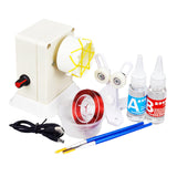 Maxbell Fishing Rod Building Winding Tool Portable Rod Wrapping Equipment Epoxy Rack 60g Transparent