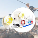 Maxbell Fishing Rod Building Winding Tool Portable Rod Wrapping Equipment Epoxy Rack 60g Transparent