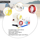 Maxbell Fishing Rod Building Winding Tool Portable Rod Wrapping Equipment Epoxy Rack 60g Transparent