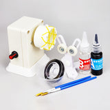 Maxbell Fishing Rod Building Winding Tool Portable Rod Wrapping Equipment Epoxy Rack 60g black