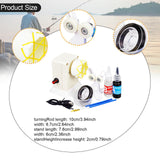 Maxbell Fishing Rod Building Winding Tool Portable Rod Wrapping Equipment Epoxy Rack 60g black