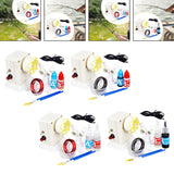 Maxbell Fishing Rod Building Winding Machine Equipment Portable Easy to Use Supplies 30g transparent