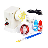 Maxbell Fishing Rod Building Winding Machine Equipment Portable Easy to Use Supplies 30g transparent