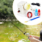 Maxbell Fishing Rod Building Winding Machine Equipment Portable Easy to Use Supplies 30g transparent