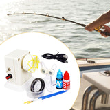 Maxbell Fishing Rod Building Winding Machine Equipment Portable Easy to Use Supplies 30g black